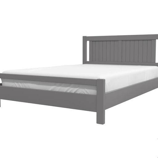 Кровать «Ванесса», серая